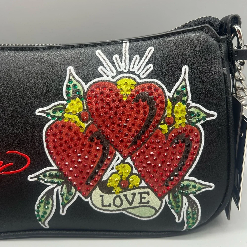 Ed hardy convertible purse